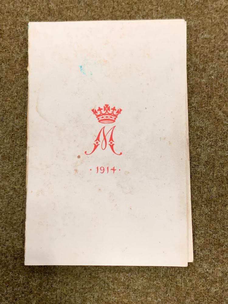 1914 Princess Mary Gift Tin Greetings Card