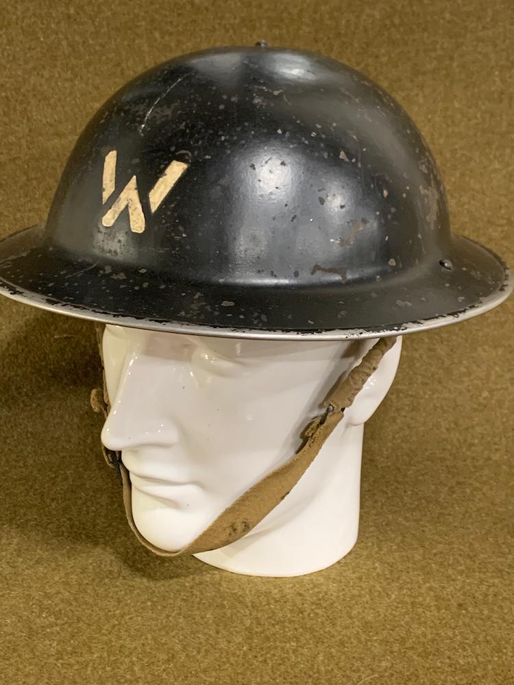 WWII ARP Air Raid Warden's Helmet