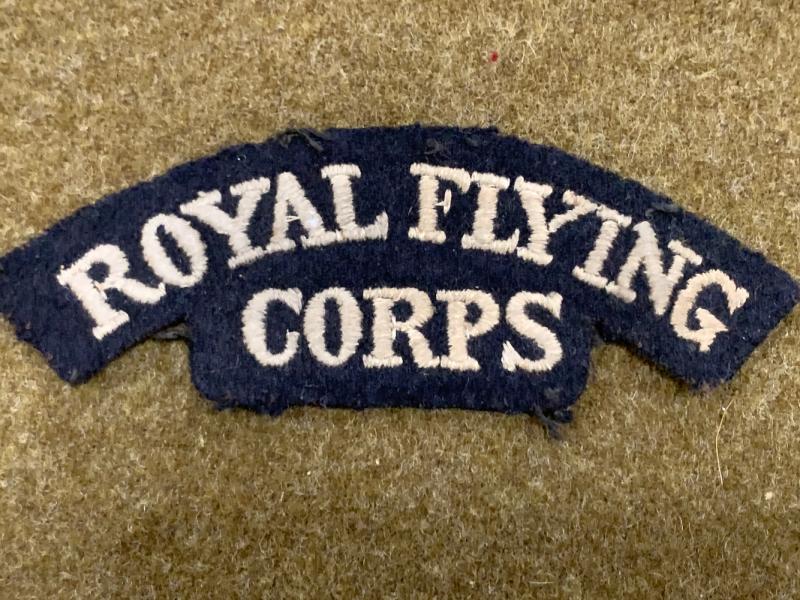 Royal Flying Corps Shoulder Title