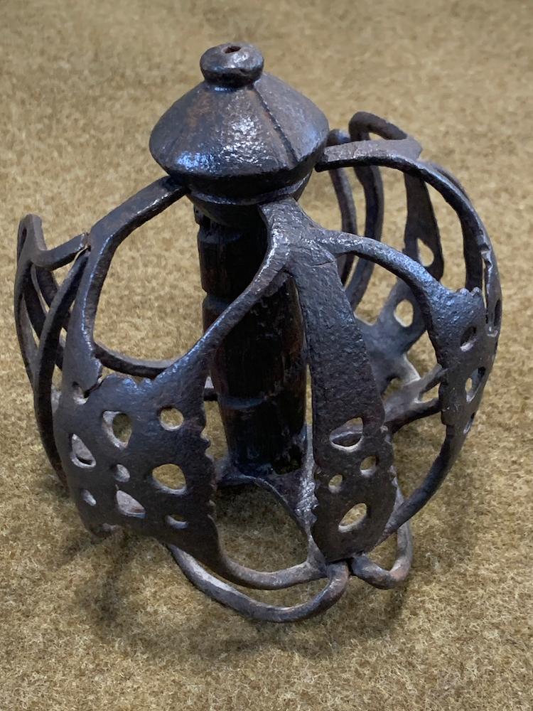 Rare early 18th Century Scottish Sword Basket Hilt